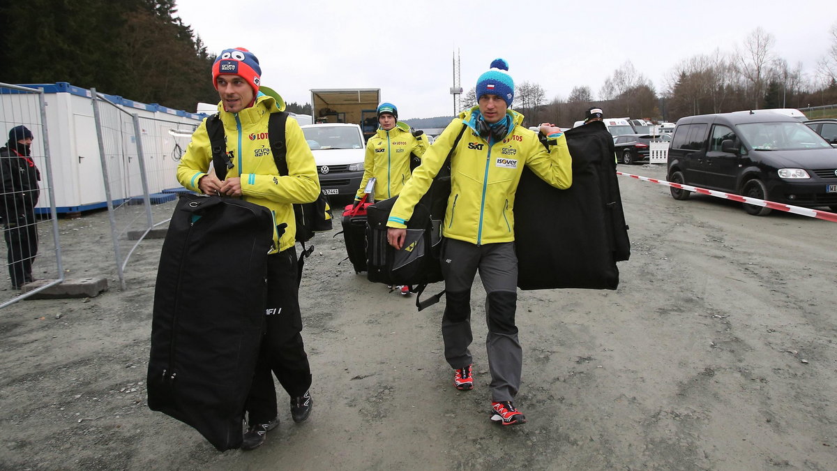 Piotr Żyła i Kamil Stoch