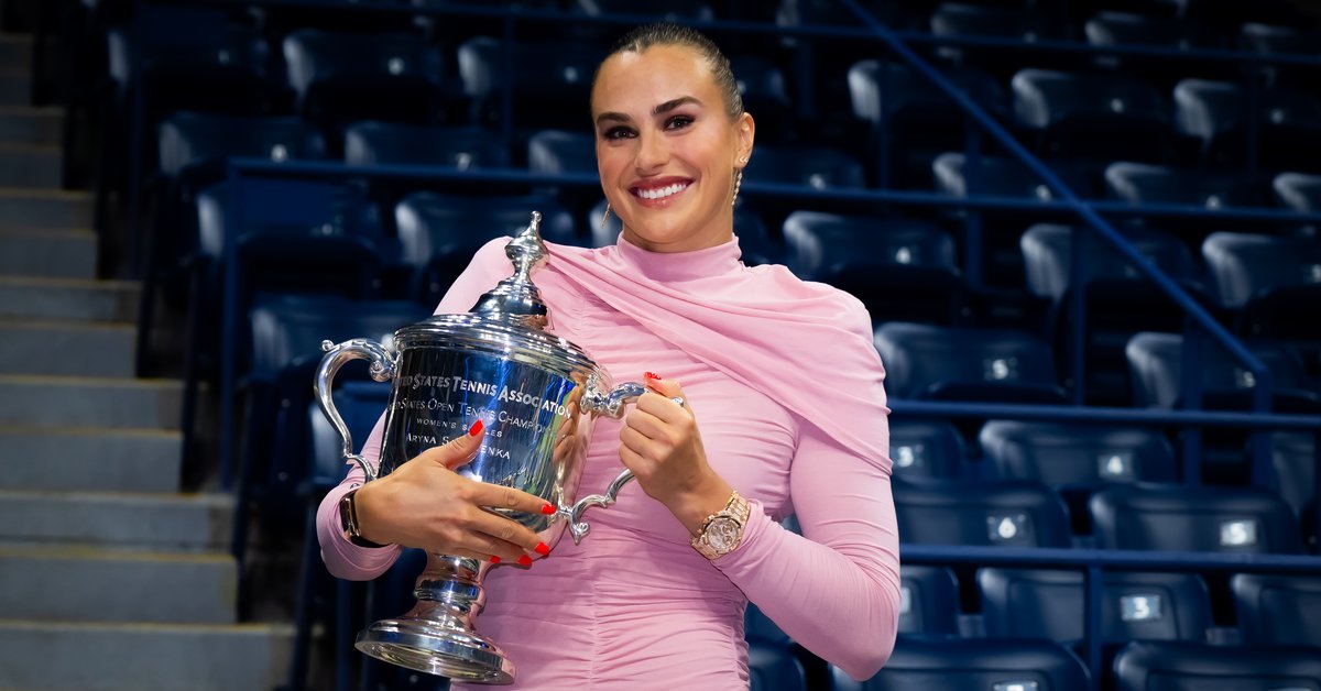 Co za wyróżnienie! Aryna Sabalenka zaprezentowała się w sukience polskiej projektantki