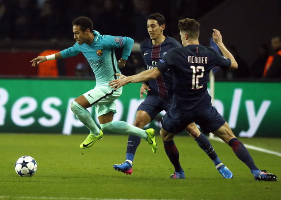 FRANCE SOCCER UEFA CHAMPIONS LEAGUE (Paris Saint Germain (PSG) vs FC Barcelona)