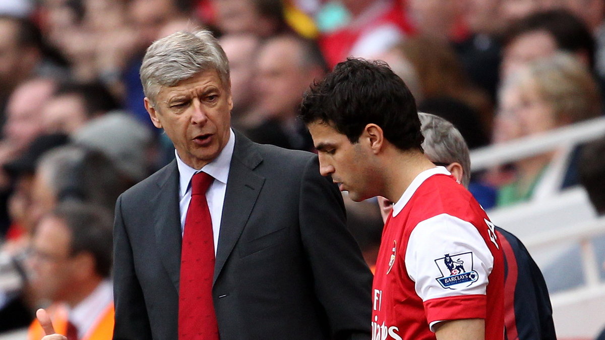 Arsene Wenger i Cesc Fabregas