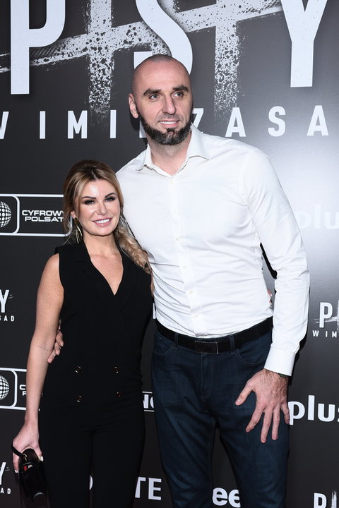 Marcin Gortat z partnerką Żanetą Stanisławską