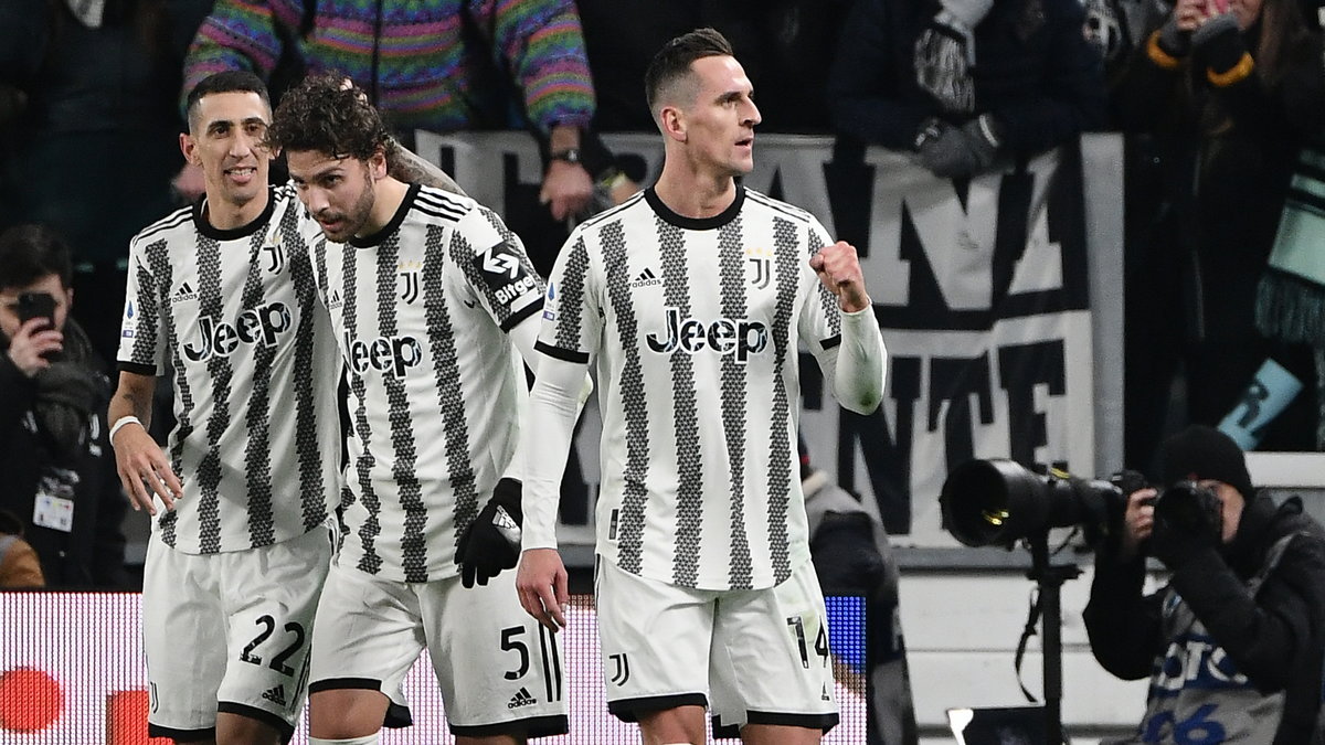 Juventus FC i Arkadiusz Milik (po prawej)