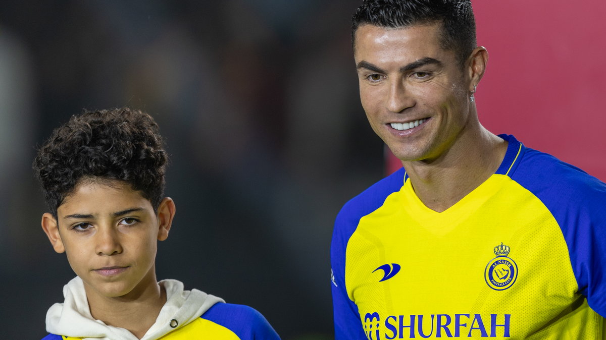 Cristiano Ronaldo z synem