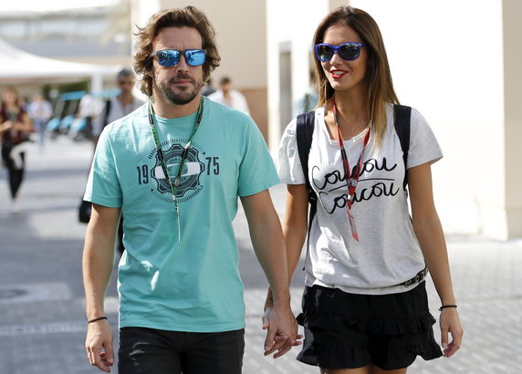 Fernando Alonso i Lara Alvarez