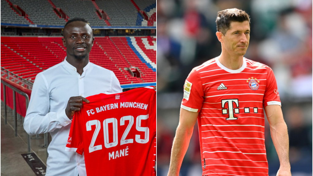 Sadio Mane i Robert Lewandowski