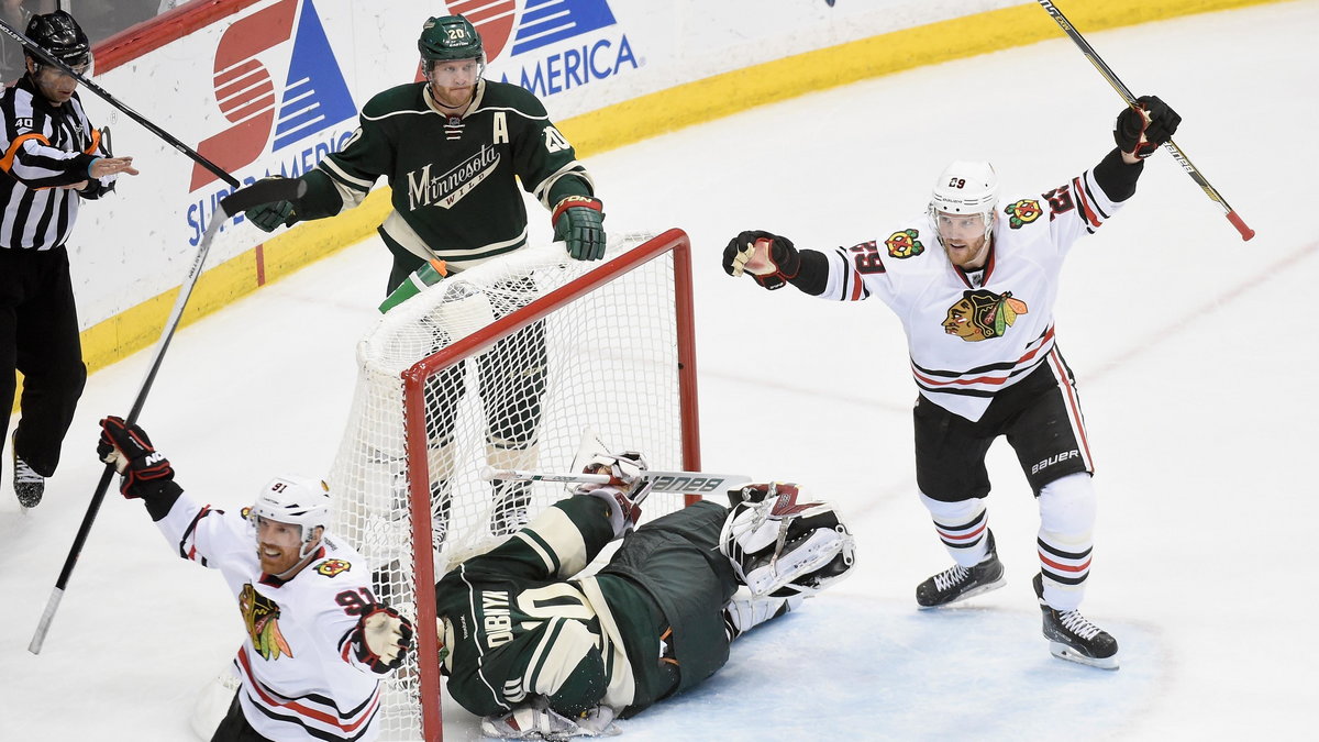 Brad Richards, Bryan Bickell, Chicago Blackhawks, Ryan Sutter, Minnesota Wild, NHL