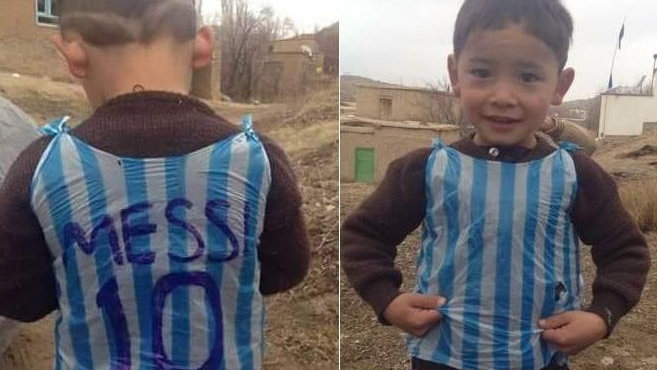 Murtuza, Leo Messi, UNICEF