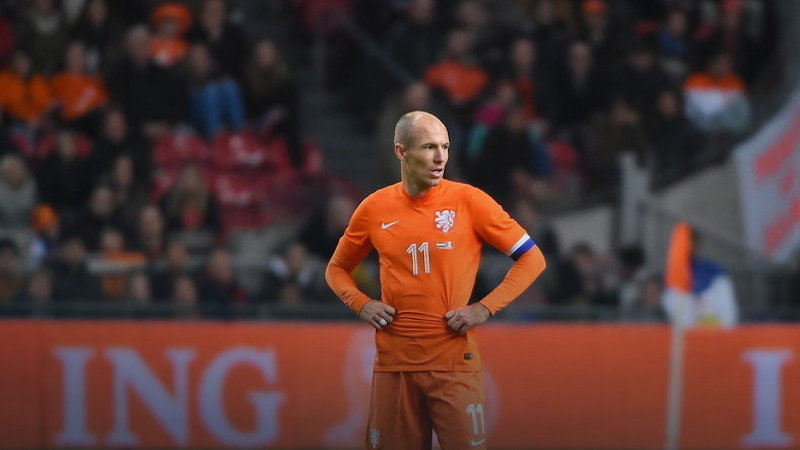 Arjen Robben, fot. AFP