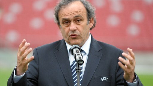 Michel Platini szef UEFA