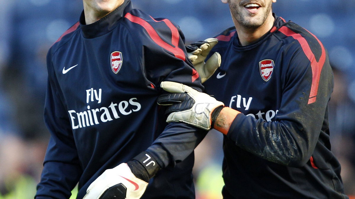 Jens Lehmann i Manuel Almunia