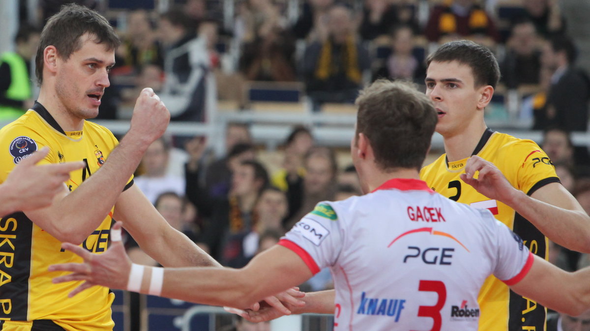 SIATKÓWKA LIGA MISTRZÓW PGE SKRA BEŁCHATÓW RADNICKI KRAGUJEV