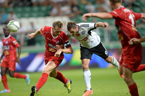 3. kolejka ekstraklasy: Legia Warszawa - Podbeskidzie 4:0