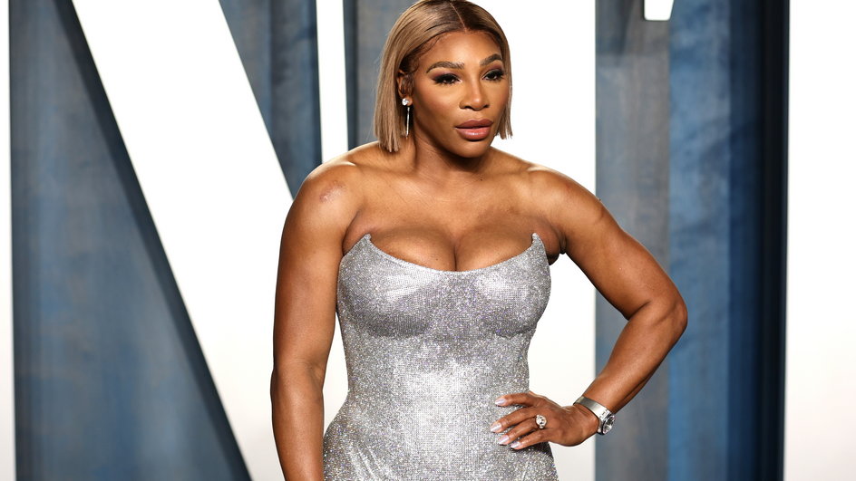 Serena Williams podczas Vanity Fair Oscar Party 2022