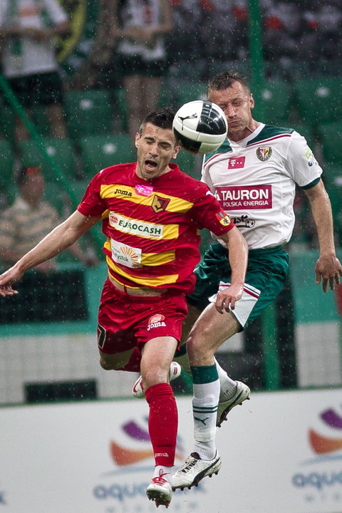 PIŁKA NOŻNA LIGA POLSKA ŚLĄSK JAGIELLONIA