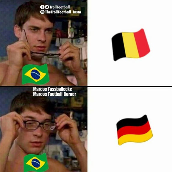 Mundial 2018: memy po meczu Brazylia - Belgia