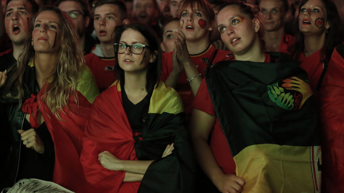 Belgijscy kibice w pięknym stylu gratulują rywalom awansu