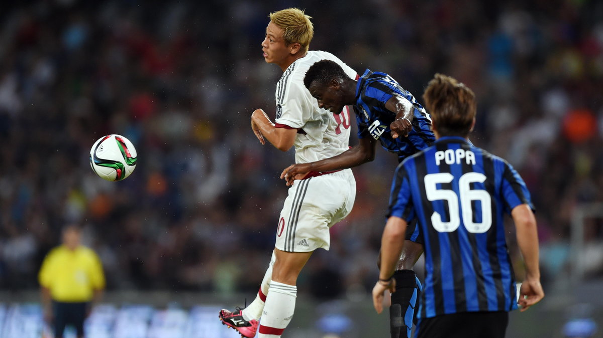 AC Milan, Inter Mediolan, Davide Santon, Keisuke Honda, Razvan Popa