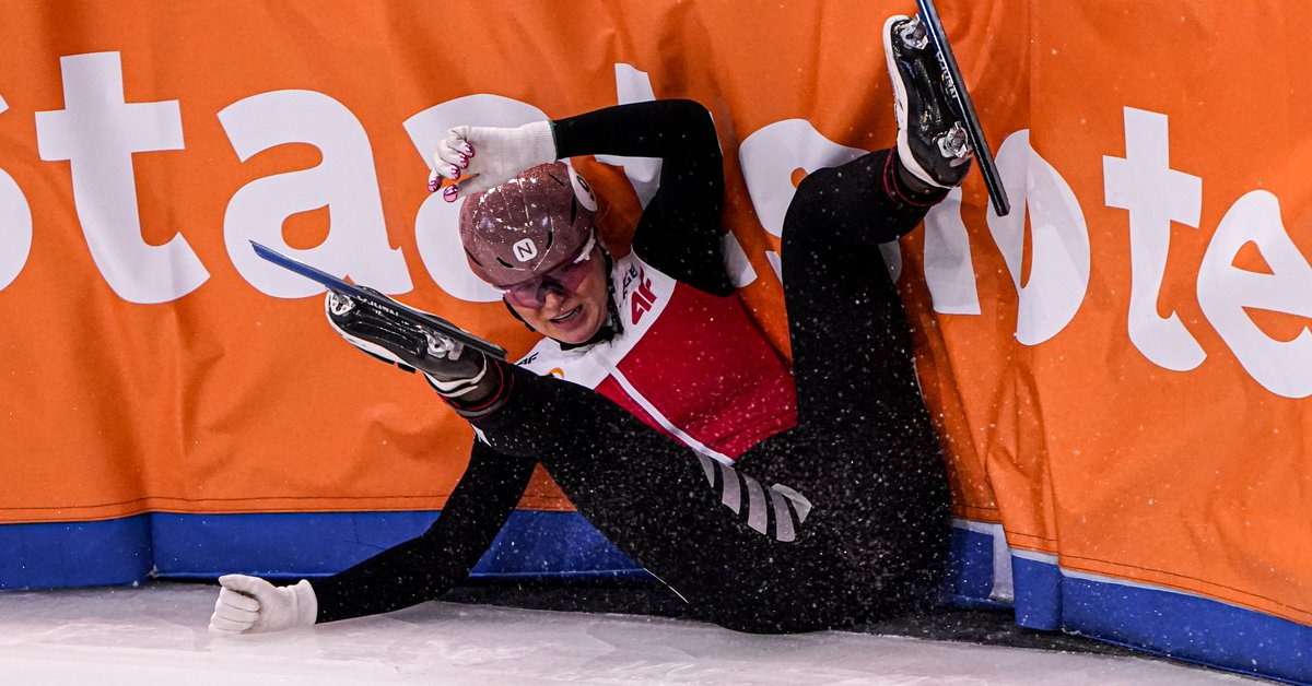 Groźny upadek Natalii Maliszewskiej. Kask nie wytrzymał