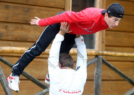 ZAKOPANE KADRA SKOCZKÓW TRENING