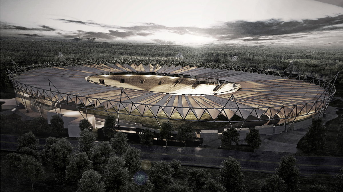 Wizualizacja stadionu Falubazu Zielona Góra