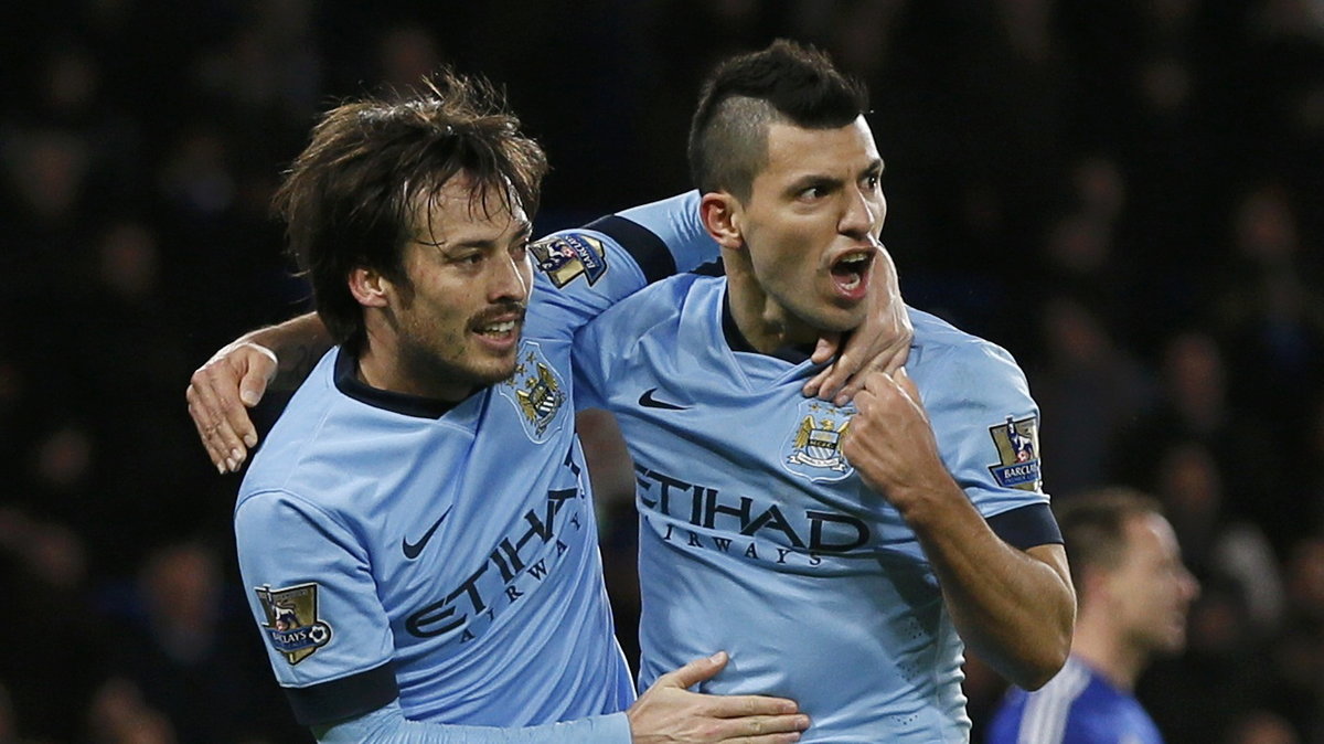 David Silva i Sergio Aguero