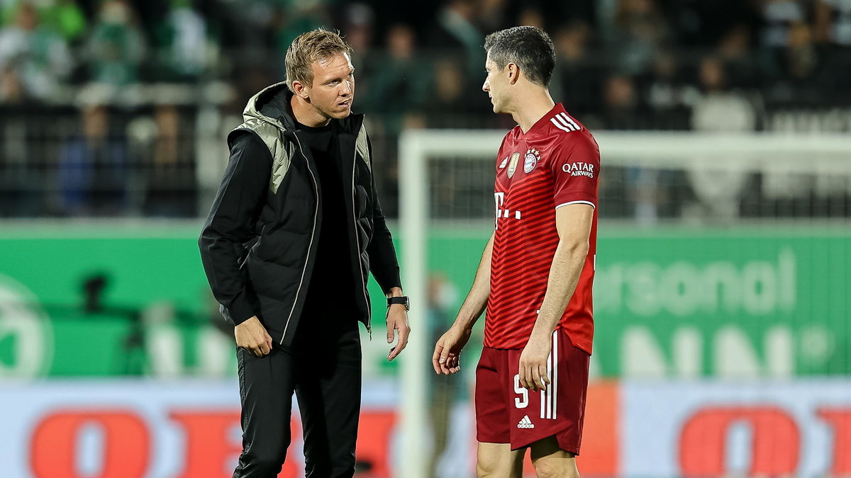 Julian Nagelsmann i Robert Lewandowski