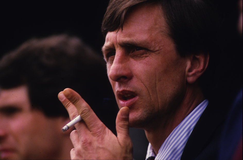 Johan Cruyff uwielbiał palić papierosy