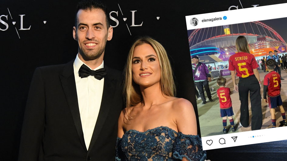 Sergio Busquets i Elena Galera