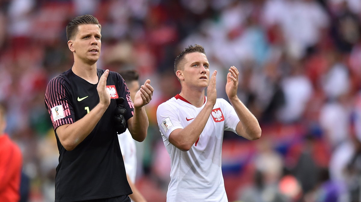 Wojciech Szczęsny i Piotr Zieliński