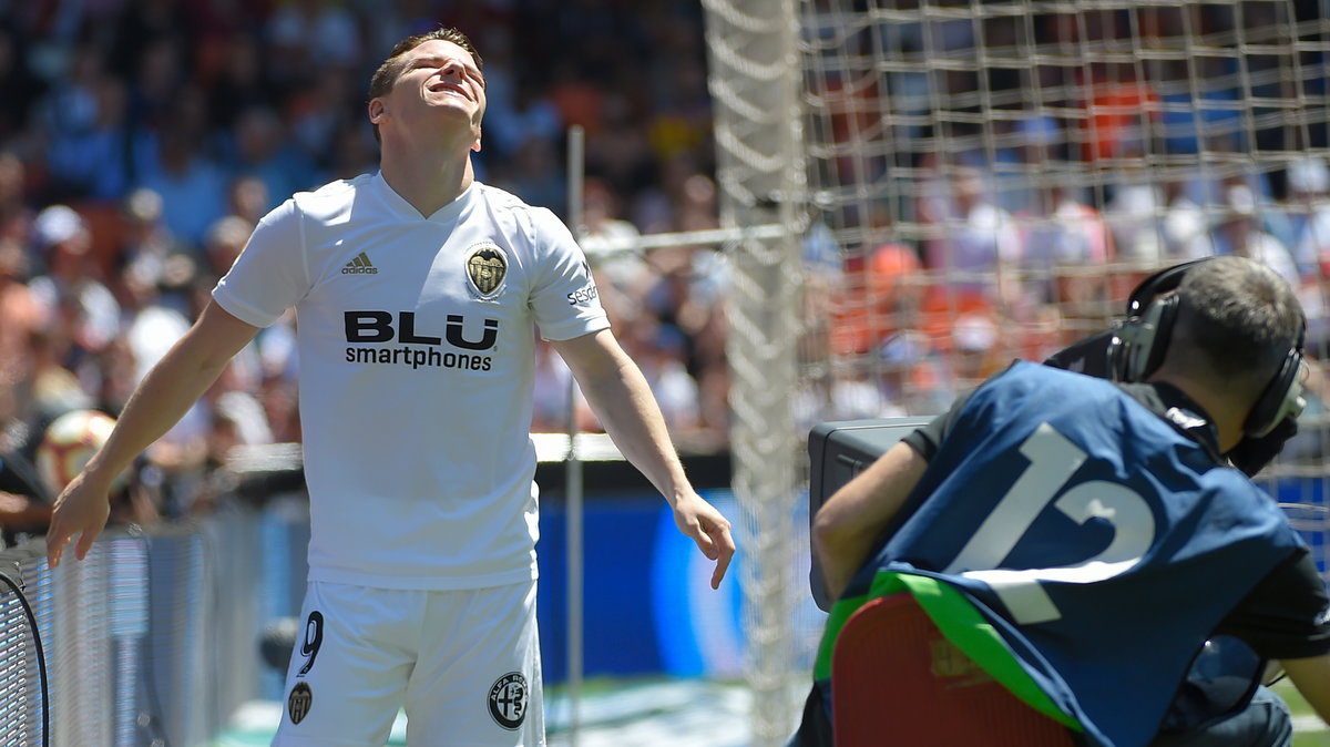 Rozczarowany Kevin Gameiro z Valencii