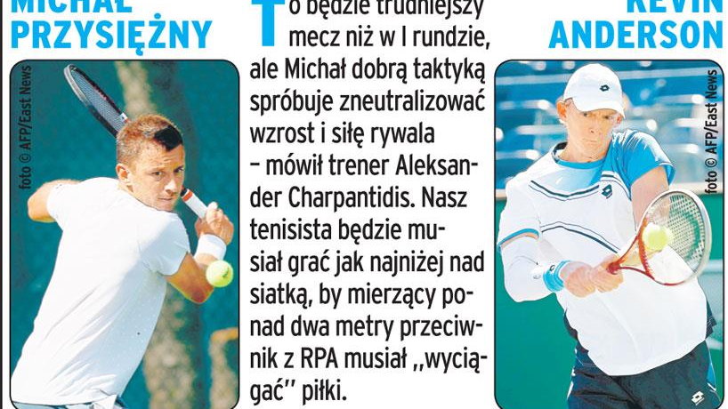 Michał Przysiężny - Kevin Anderson