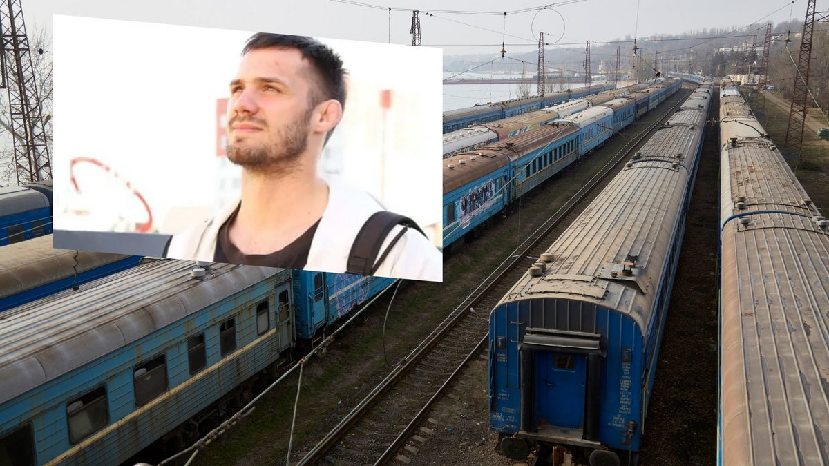 Władimir Awramcew sabotował pociągi jadące z Białorusi do Ukrainy (Instagram)