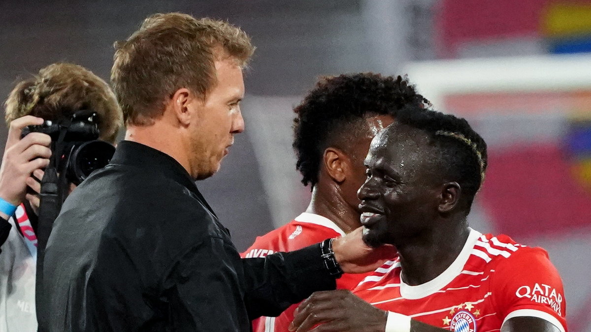 Julian Nagelsmann i Sadio Mane