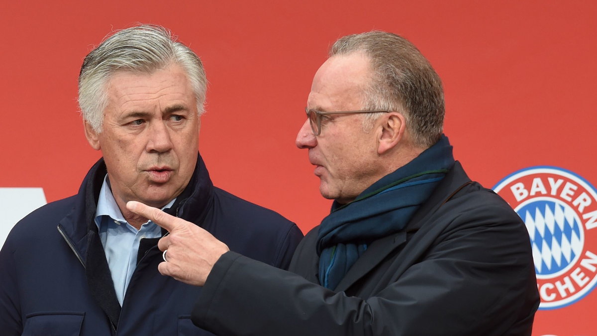 Carlo Ancelotti i Karl-Heinz Rummenigge