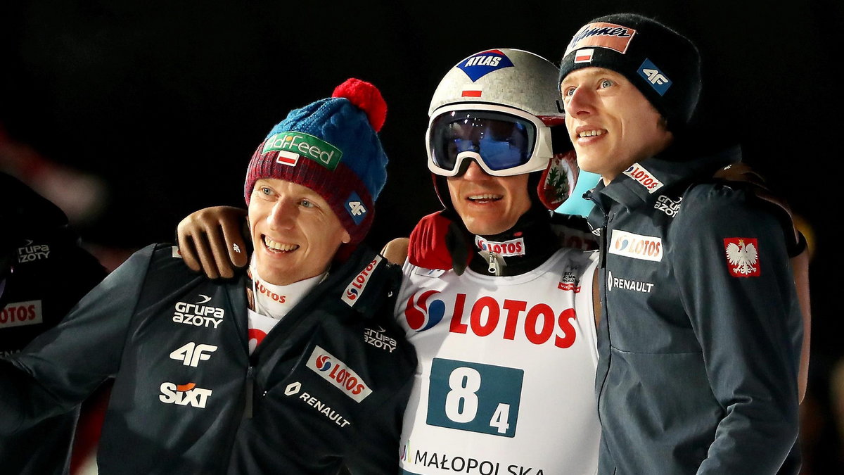 Maciej Kot Stefan Hula Dawid Kubacki Kamil Stoch