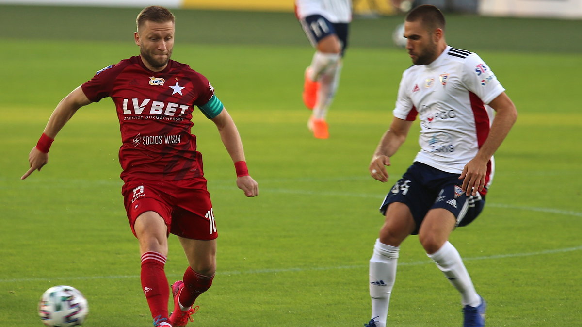 Jakub Błaszczykowski  w meczu z Górnikiem Zabrze