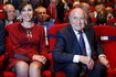 FIFA President Blatter and Barras arrive for opening ceremony of 65th FIFA Congress in Zurich