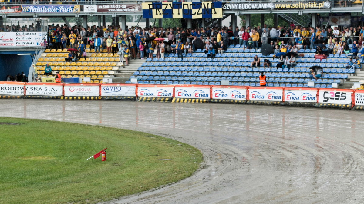 Tor na stadionie w Gorzowie Wielkopolskim