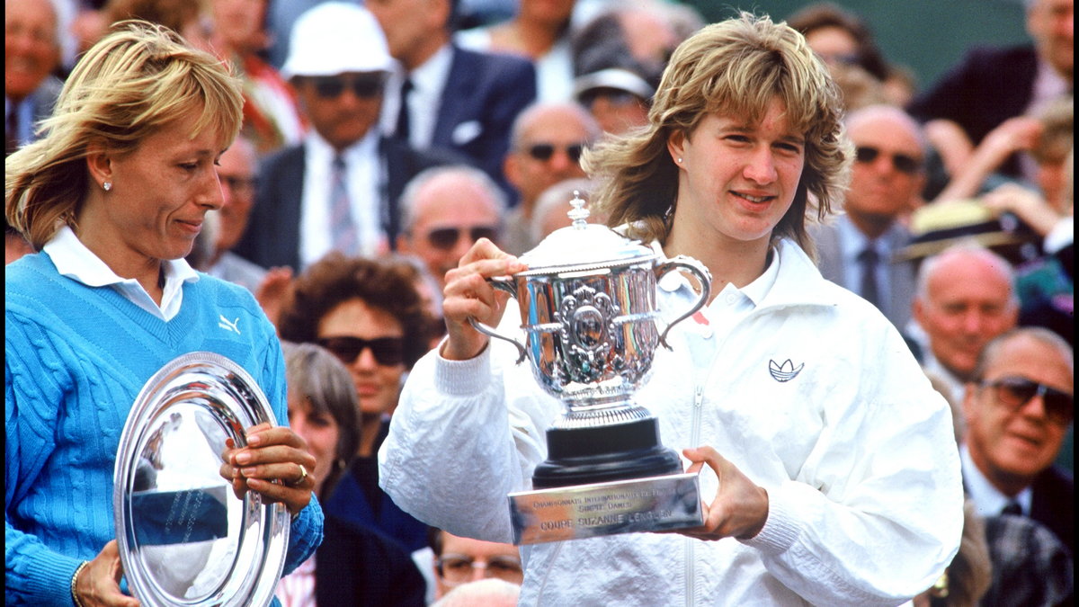 Steffi Graf wygrała w 1987 r. Rolanda Garrosa