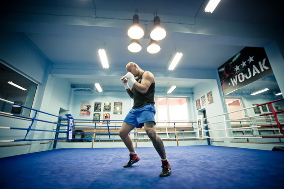 Artur Szpilka trenuje przed walką z Mike'em Mollo