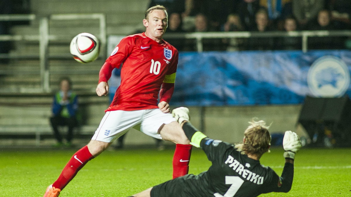 Wayne Rooney i Sergei Pareiko