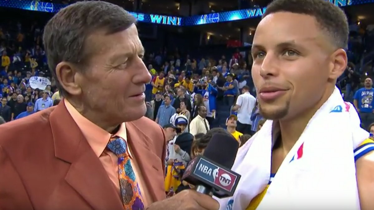 Craig Sager i Stephen Curry