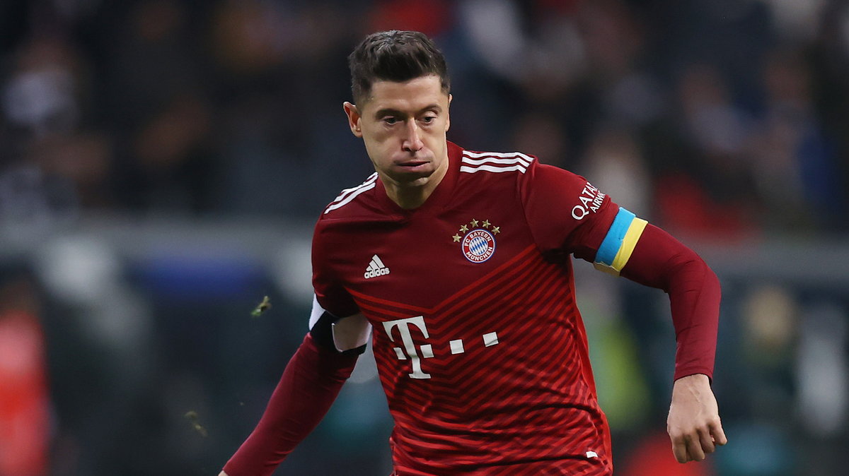 Robert Lewandowski zagrał ze specjalną opaską na ramieniu