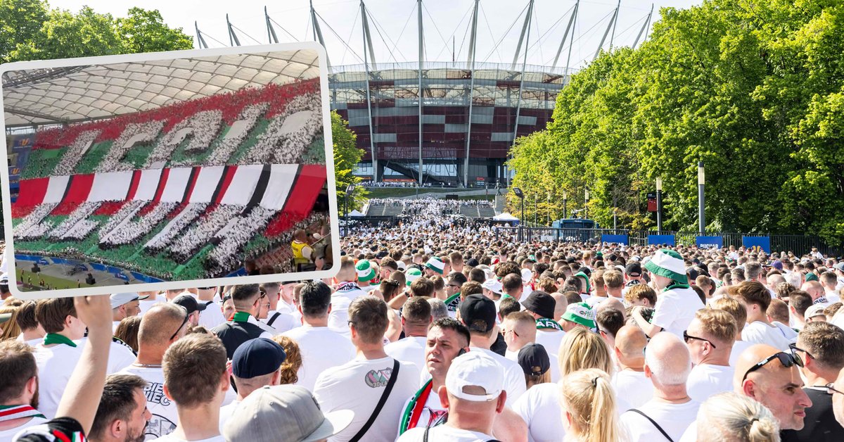 Oto, co kibice Legii zrobili w 25. minucie finału. "Wygląda jak protest"