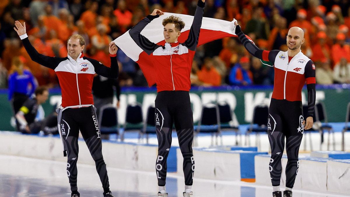 Damian Żurek, Marek Kania i Piotr Michalski