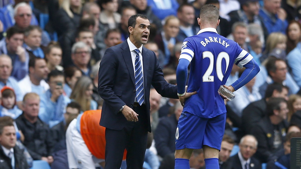 Roberto Martinez i Ross Barkley