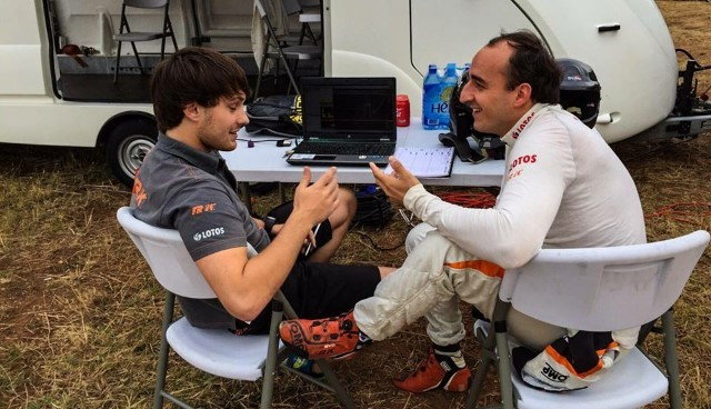 Lewis Allen i Robert Kubica