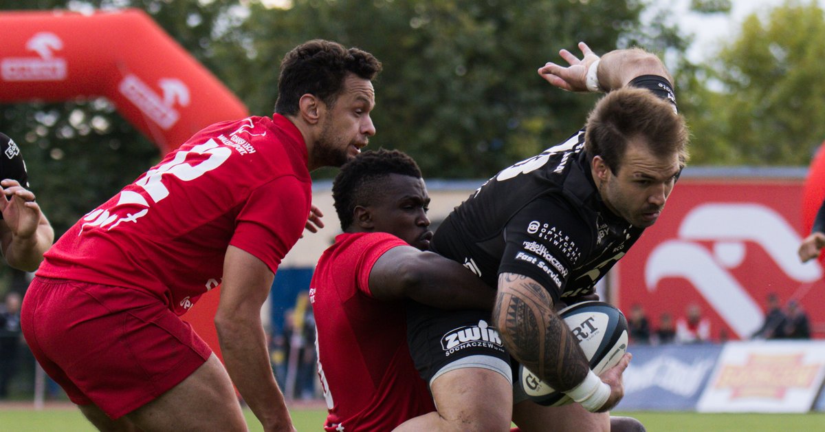 Ekstraliga rugby: Ogniwo minimalnie lepsze w hicie kolejki