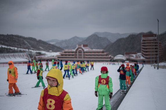 NKOREA-TOURISM-LEISURE-SKI-DIPLOMACY