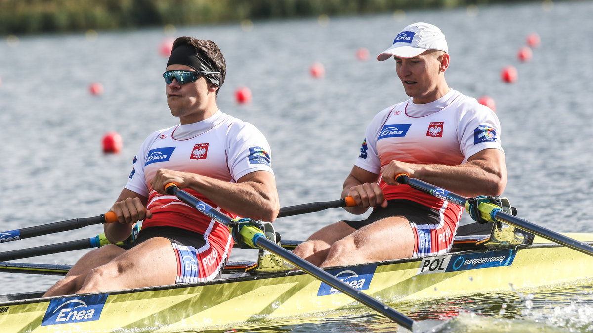 Mateusz Biskup (z przodu) i Mirosław Ziętarski 